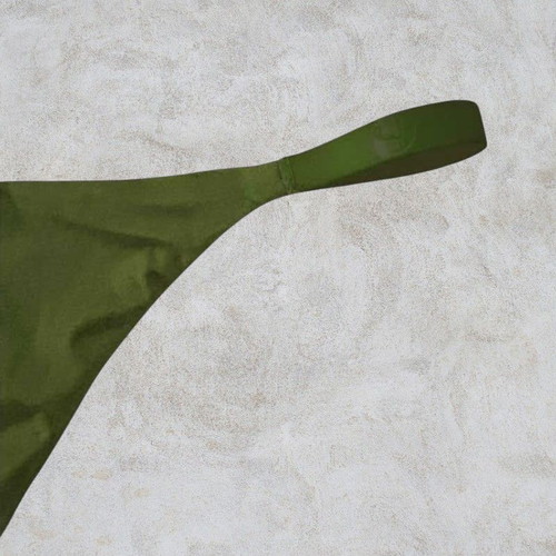 Luna dark olive green string underwear, Large and XLarge