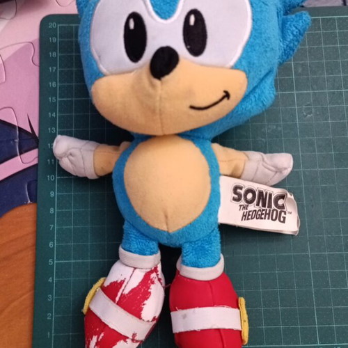 Λούτρινο Sonic The Hedgehog μεταχειρισμένο