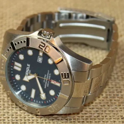 Kienzle 1822 Diver men's watch, navy blue, stainless steel 316L