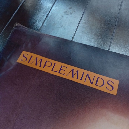 Simpleminds poster 84x60cm, new with wear