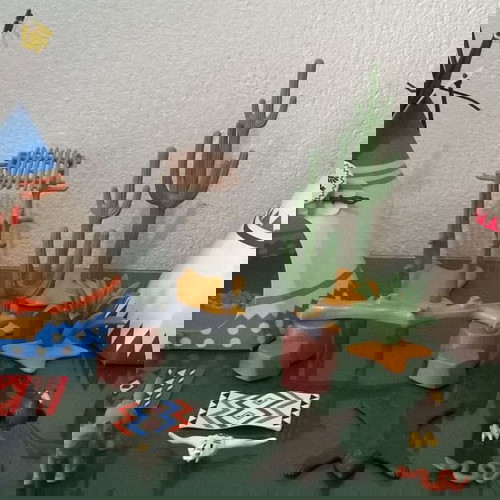 Playmobil Western 3870 Индийско село употребявано с кутия