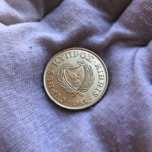 Cyprus 20 Cents Coin 1983 like new