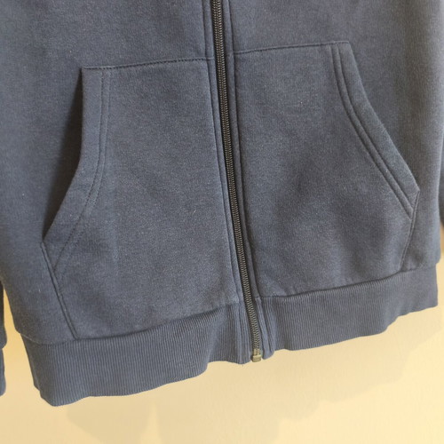 H&M zip-through hoodie for kids, blue, size 146/152 cm