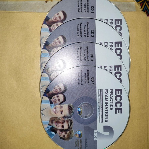 Ecce Practice Examinations Book 2 CDs like new