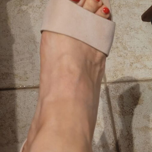 Aldo suede women's sandals new, size 37, light pink