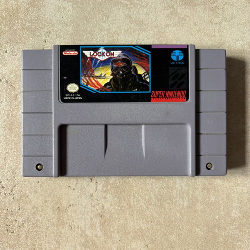 Lock On Super Nintendo SNES American