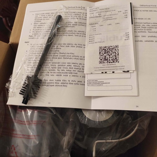 Juice Extractor Rohnson new, unused with packaging