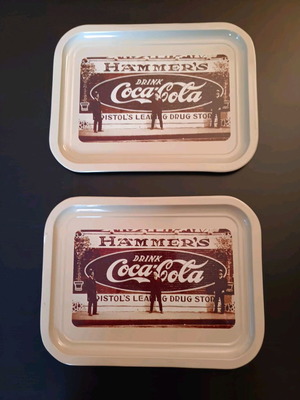 Metal Serving Trays Like New