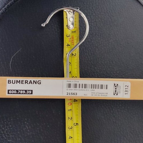 Wooden hangers like new for skirts and trousers