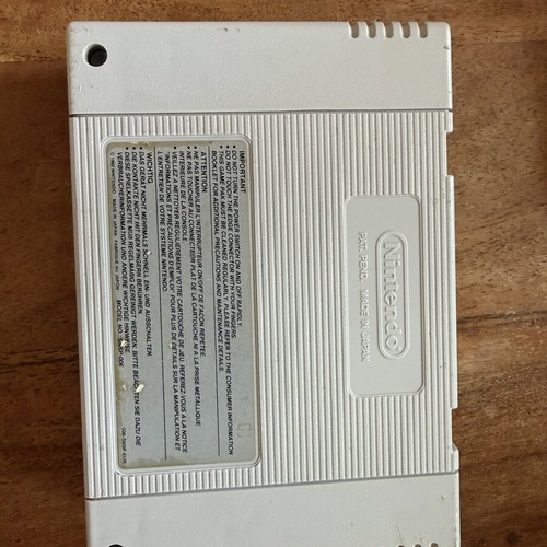 Terranigma SNES game, German language, PAL