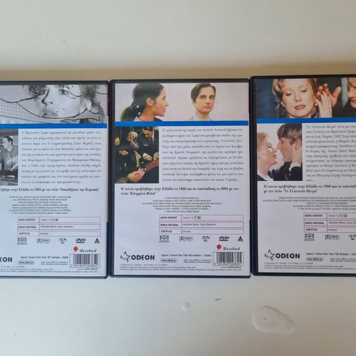 Francois Truffaut Collection Box Set DVD with 3 iconic films
