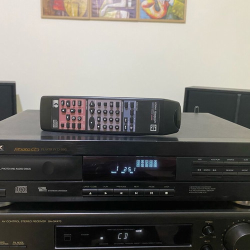 Kodak Photo CD Player PCD-860 used with original remote