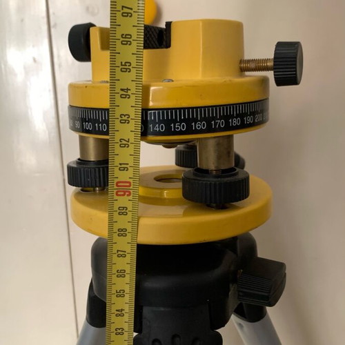 Tripod for level used