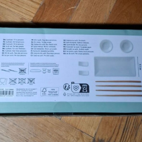 Sushi set romantic for two people new in original packaging