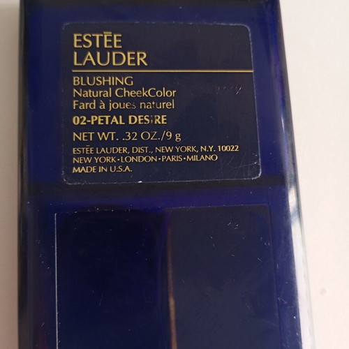 Estée Lauder blushing used, natural shade with 10-15% missing