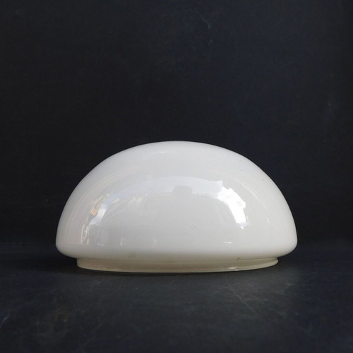 Vintage ceiling light glass used