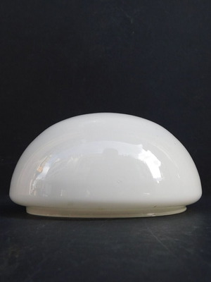 Vintage ceiling light glass used