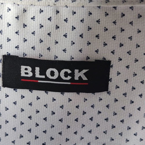 Block shirt XL like new, black and white