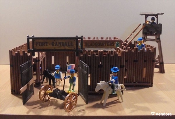 Playmobil Fort Randall frourio axiomatikon tis ellinikis Lyra