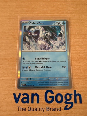 Pokémon Chien-Pao 057/182 Rare Holo Paradox Rift SV04 TCG нов