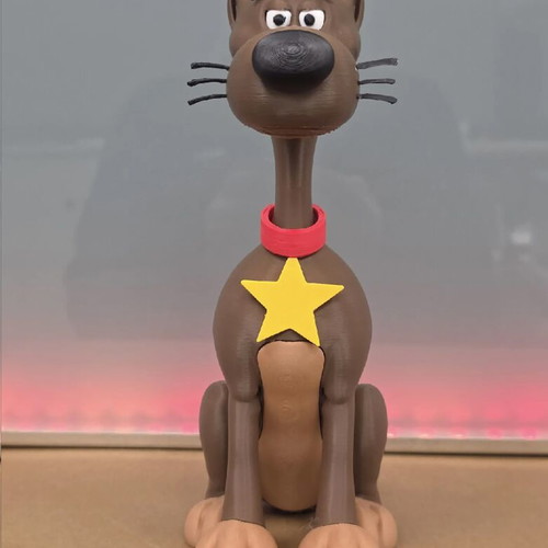 Rantanplan Lucky Luke dog 21 cm new