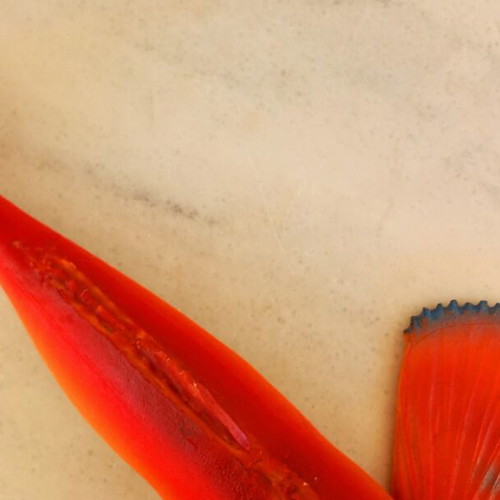 Decorative fish (Kaponi) table ornament 1980s