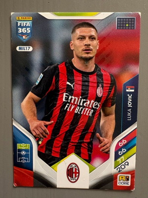 Jovic Milan MIL17 Panini FIFA Adrenalyn 365 2025-26 used