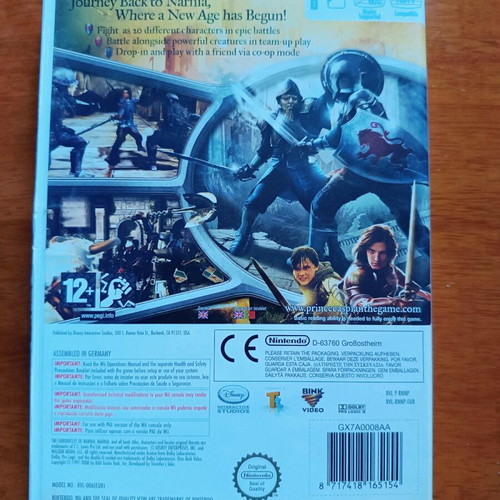 Narnia Wii like new CIB