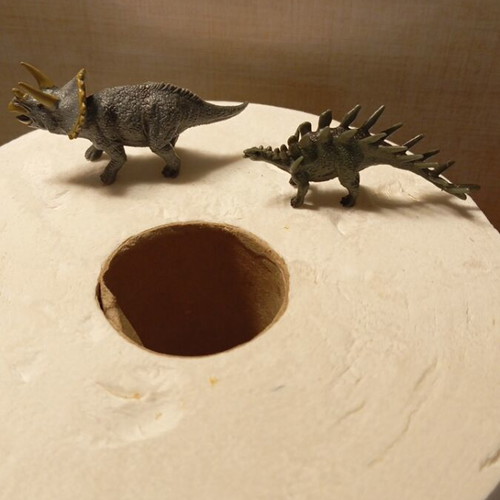 Triceratops and Kentrosaurus Collecta miniatures like new