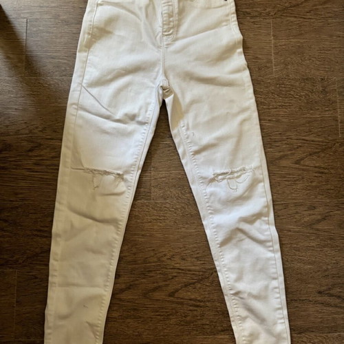 Zara skinny fit jeans size 36 like new, white