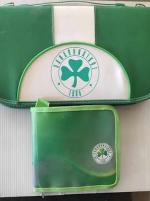 Panathinaikos PAO CD cases used, set of 15+2 for 56 CDs and videocassette