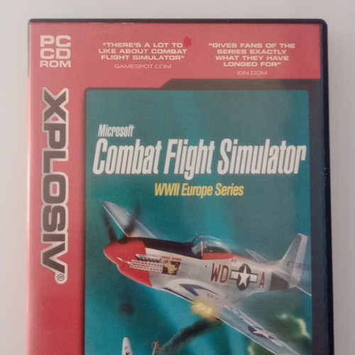Combat Flight Simulator PC game like new, without manual