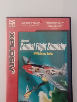 Combat Flight Simulator PC game like new, without manual