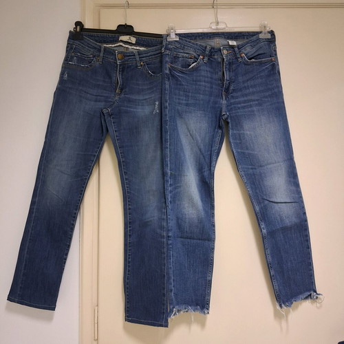Jeans used, 2 pieces, size S/M, Sarah and Denim