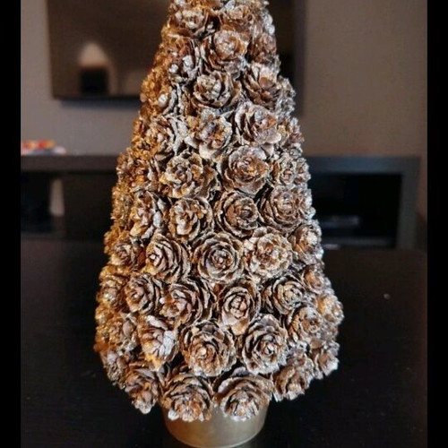 Christmas Tree used, gold