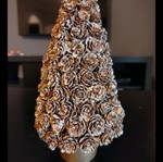 Christmas Tree used, gold