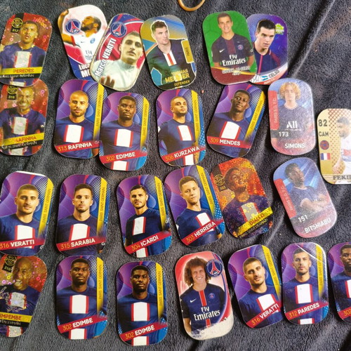Paris Saint-Germain Used Tag Set