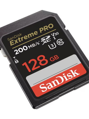 SanDisk 128GB SD Card new, box pack