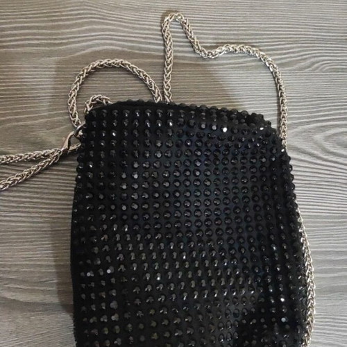 Women's handbag new, black, hand-held