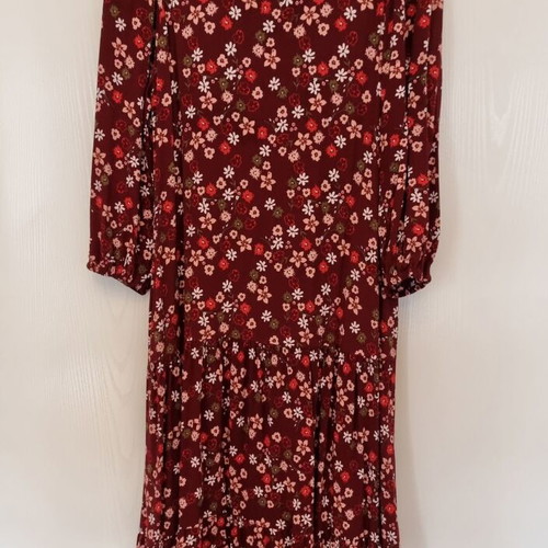Floral dress Marks & Spencer medium used, 100% viscose