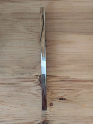 Handle glossy inox like new for furniture and cabinets