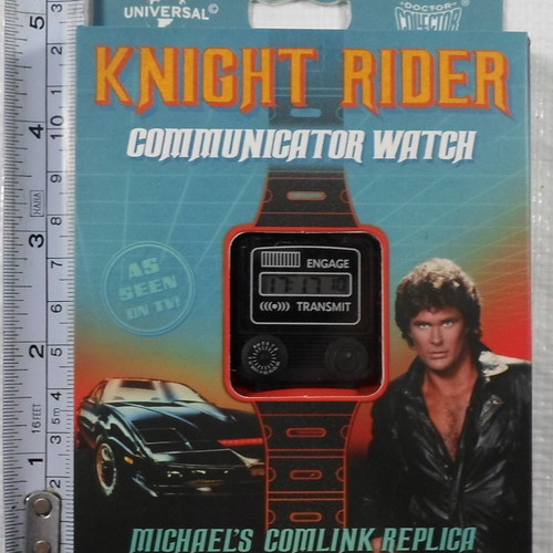 Doctor Collector Knight Rider K.I.T.T. Communicator Watch replica new