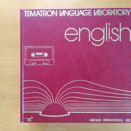Tematron English language method used with 10 books, Life in Britain, 15 cassettes