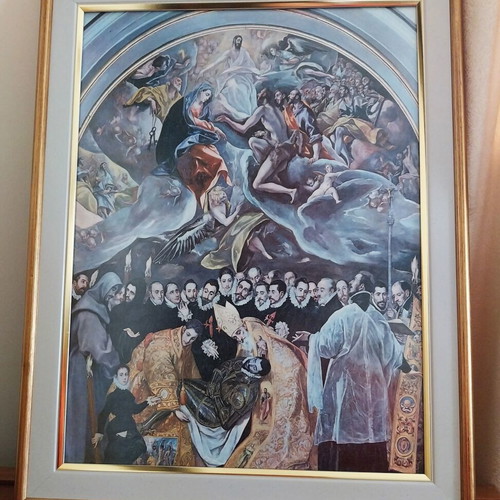 El Greco museum reproductions on canvas set like new