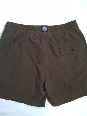 Stone Island men's swim shorts size S like new, green