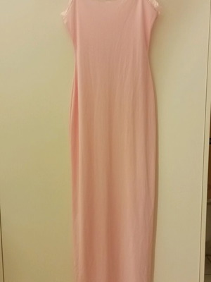 Shein pink maxi dress like new, size S