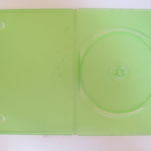 CD/DVD slim case green clamshell like new