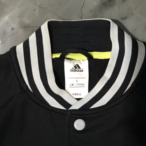 Adidas Climawarm Varsity Bomber Jacket Black Small like new