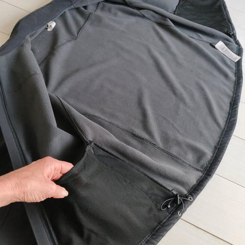 Men's windbreaker jacket Decathlon 3XL like new, black
