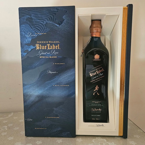 Johnnie Walker Brora Blue Label Ghost and Rare new 700ml 46% vol